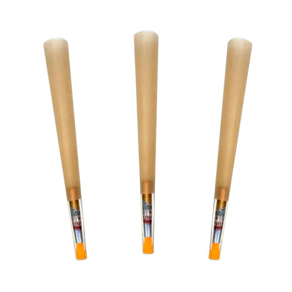 Packs x Glones Glass Tip 2 x Cones – Natural – Mini 1 1/4 (Twin Pack)