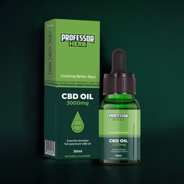 Professor Herb CBD MCT Tinktura Oil 3000mg 30ml