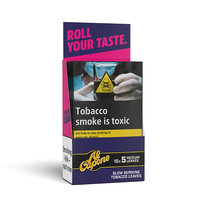 Al Capone Tobacco Leaf Wraps – Mixx - Obrázek 2