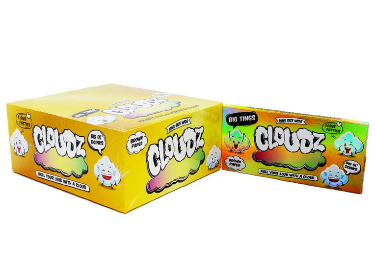 Cloudz King Size Wide Rolling Papers - Obrázek 3