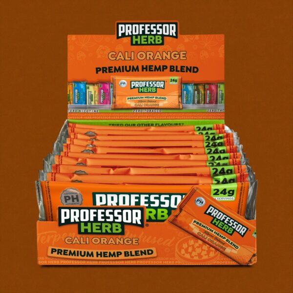 Professor Herb Premium Hemp Blend (krabička 10 ks) – Cali Orange
