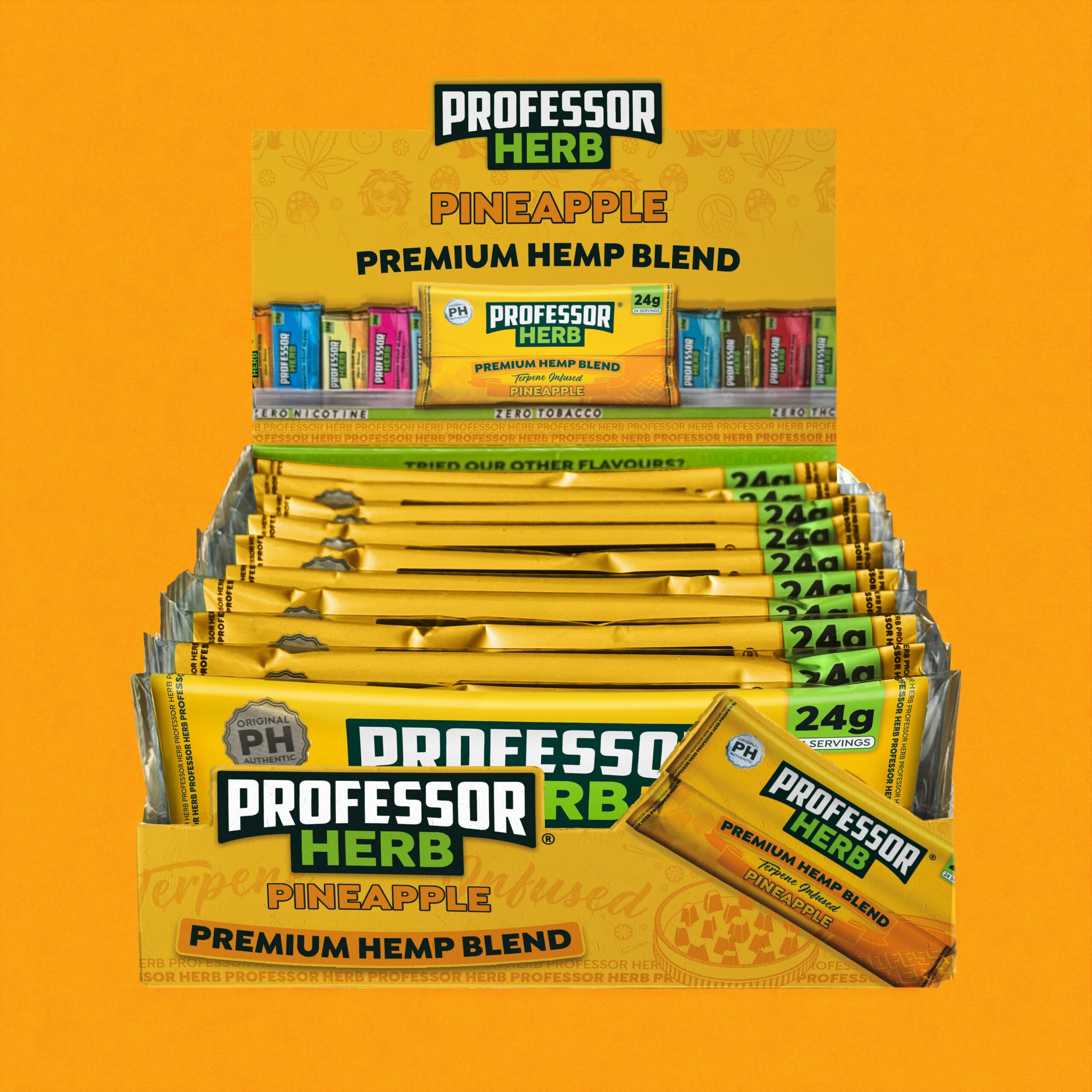 Professor Herb Premium Hemp Blend (24 g) – Ananas - Obrázek 3