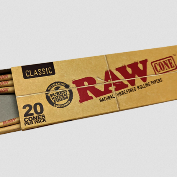RAW Classic King Size Předem Rolled Cones – 20 Pack