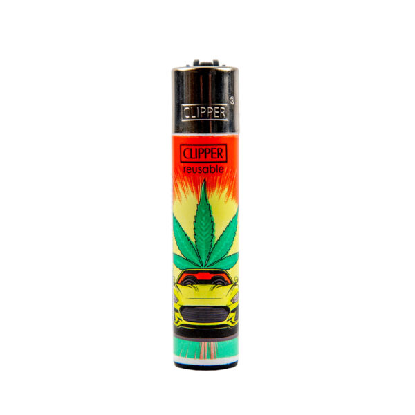 Zapalovač Clipper Kreslené listy