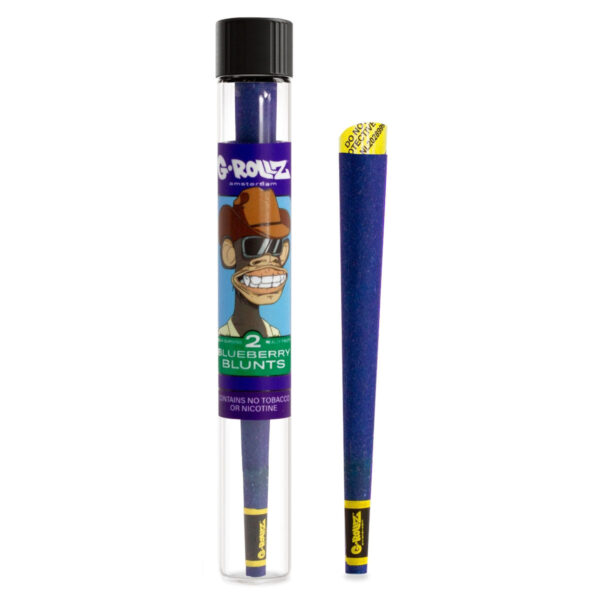 G-Rollz ‘Ape’ Wraps 2pcs 2 Pack – Blueberry Blunts