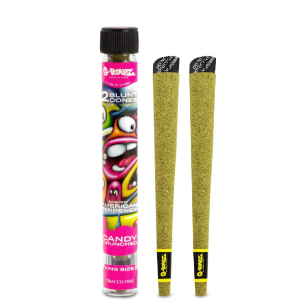 G-Rollz Terpene Infused Blunt Cones – Candy Crunched