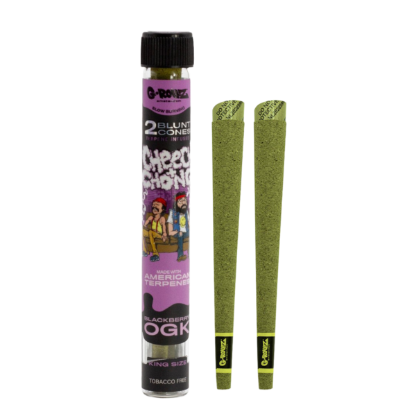 G-Rollz Cheech & Chong Terpene Infused Hemp Blunts – Blackberry OGK