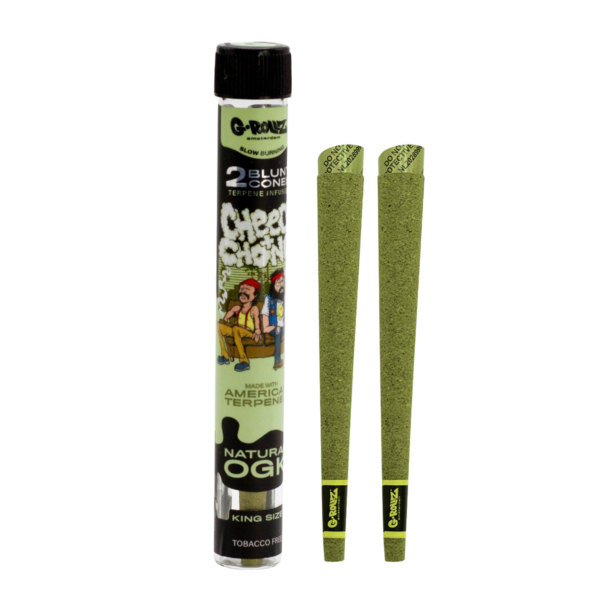 G-Rollz Cheech & Chong Terpene Infused Hemp Blunts – Natural OGK