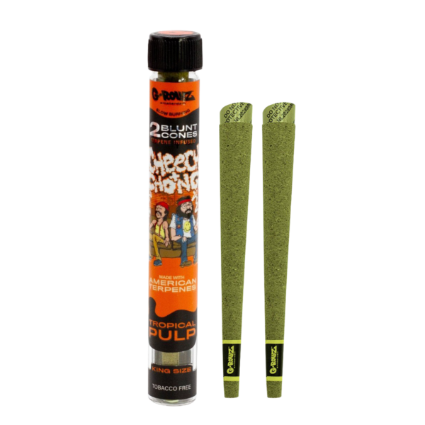 G-Rollz Cheech & Chong Terpene Infused Hemp Blunts – Tropický Pulp