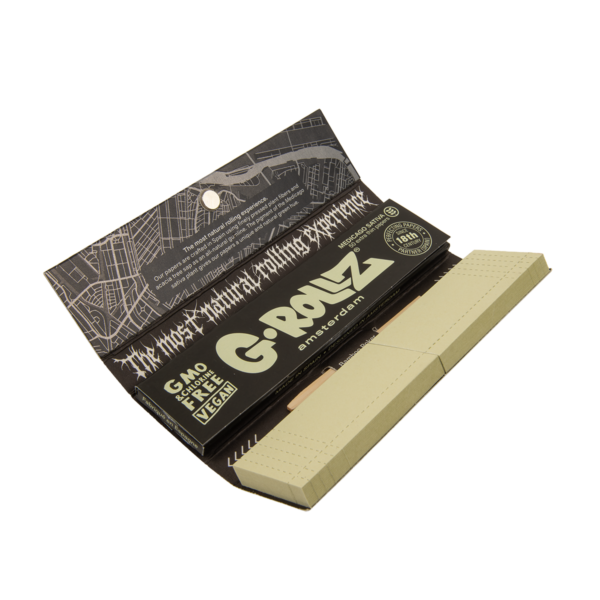 G-Rollz Dark Matter Medicago Sativa King Size papíry + Tips + Poker