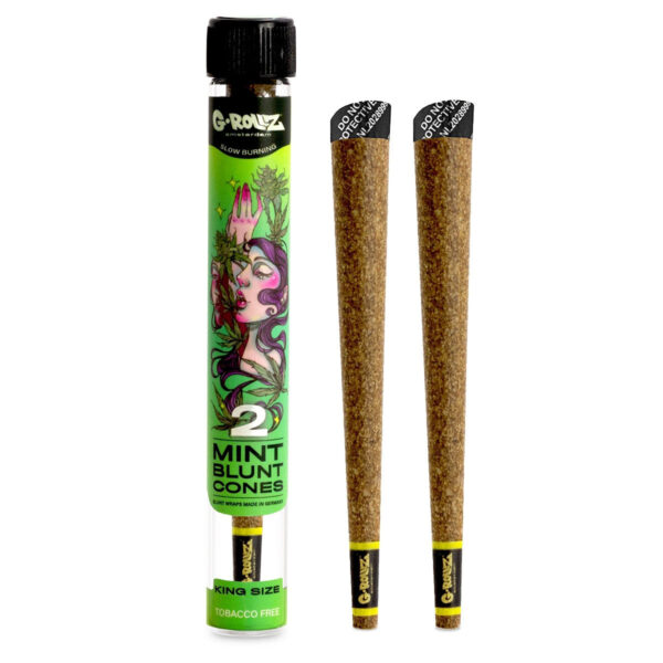 G-Rollz Terpene Infused Blunt Cones – Máta
