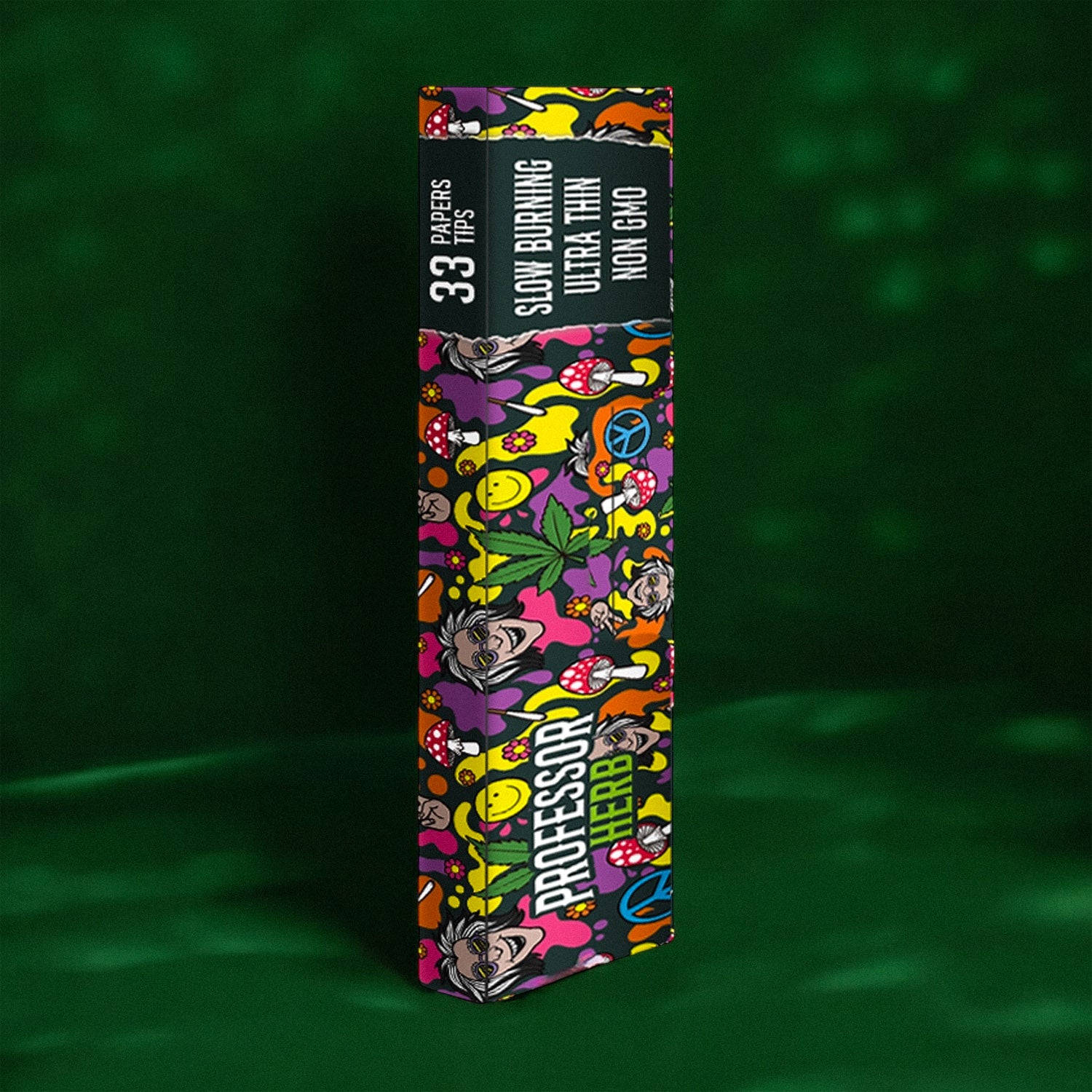 Professor Herb King Size Rolling Papers & Tips – Organic Hemp Paper - Obrázek 4