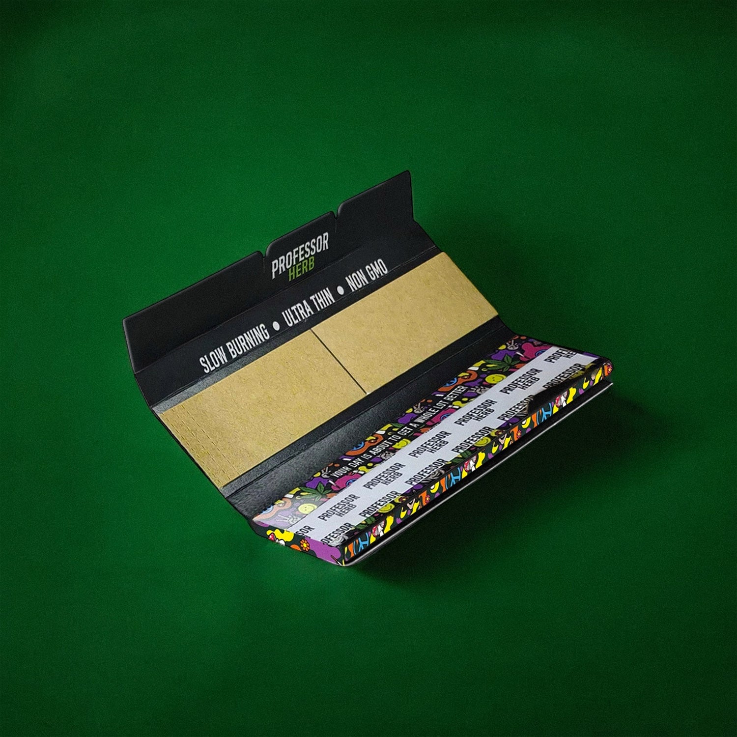 Professor Herb King Size Rolling Papers & Tips – Organic Hemp Paper - Obrázek 2