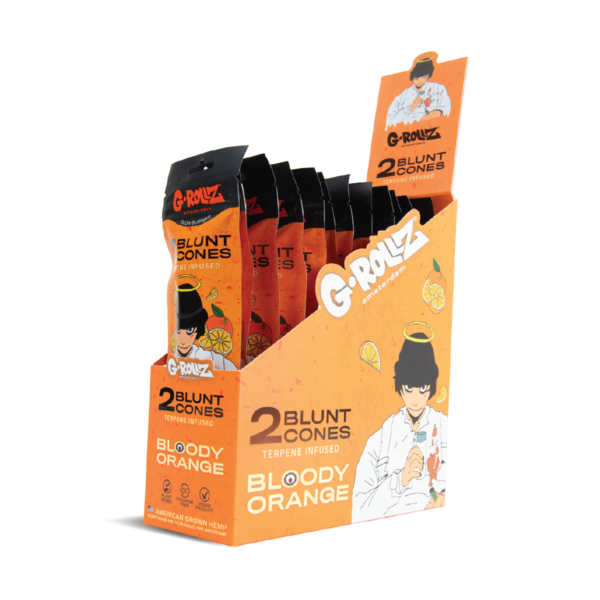 G-Rollz Terpene-Infused 2 Blunt Cones – (12 Pack)