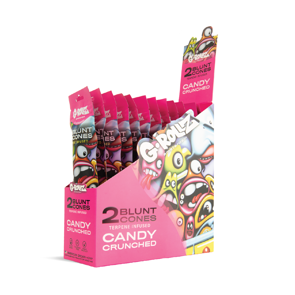 G-Rollz Terpene-Infused 2 Blunt Cones – (12 Pack) - Obrázek 3