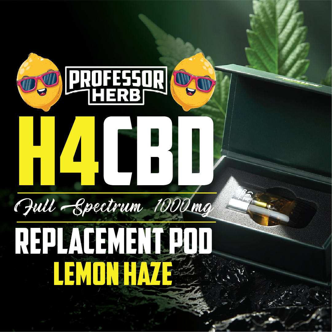 Professor Herb 1000mg Full Spectrum H4CBD 1ml náhradní cartridge – Lemon Haze