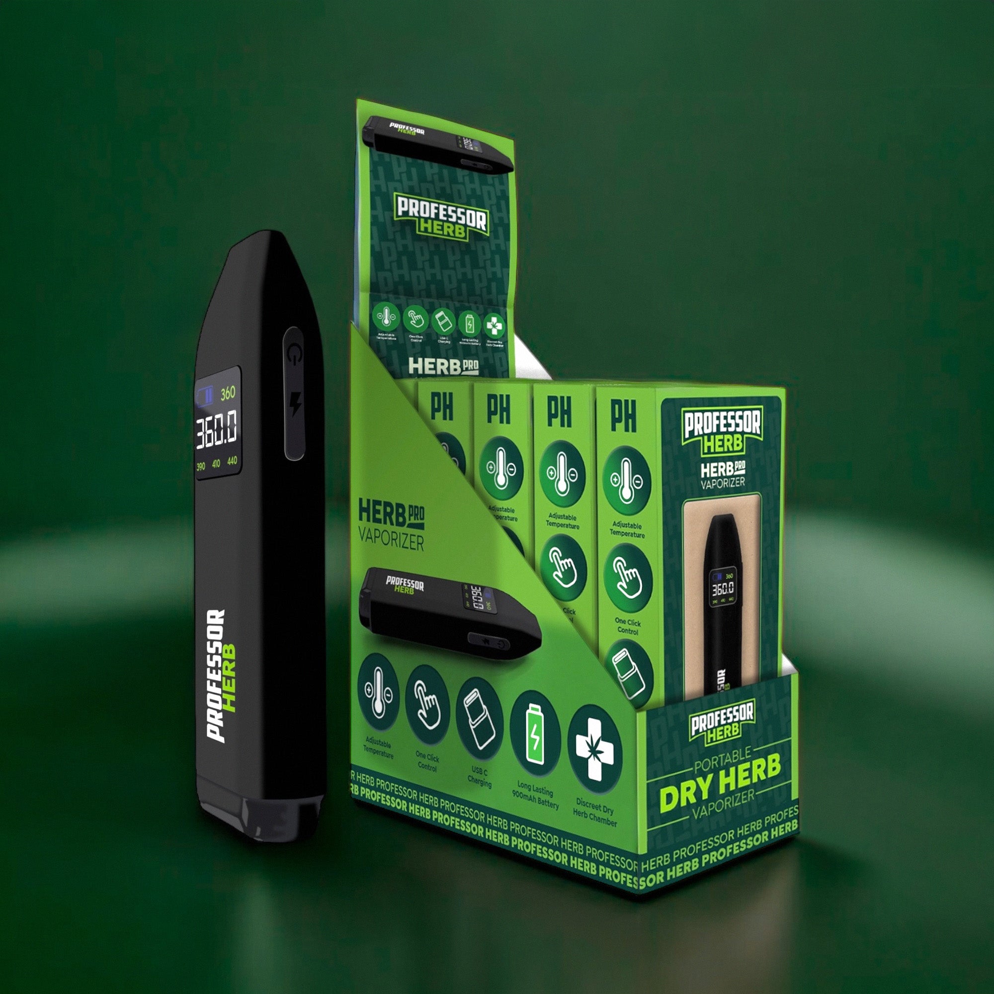 Professor Herb – Herb Pro Dry Herb Vaporizer