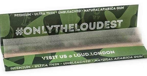 Loud Ldn XLoud Roličkové papírky: Přírodní nebělené – King Size