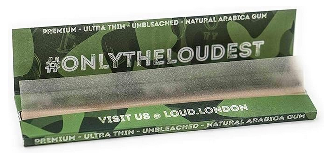 Loud Ldn XLoud Roličkové papírky: Přírodní nebělené – King Size