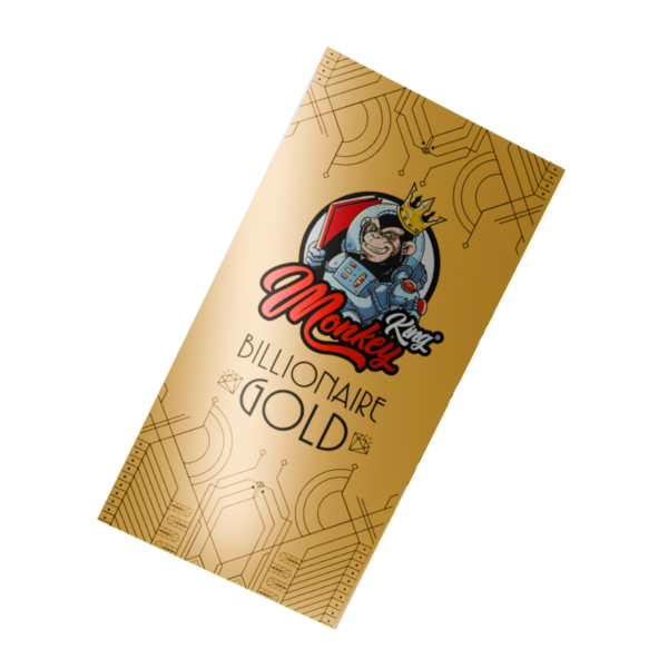 Monkey King cigaretové papírky a filtry: Billionaire Gold – King Size