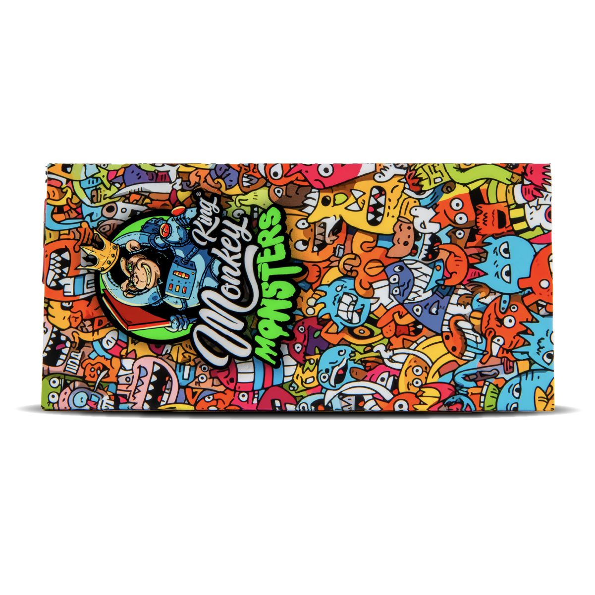 Monkey King Papers, Tips & Tray: Magnetic Monsters Edition – King Size Unbleached - Obrázek 3
