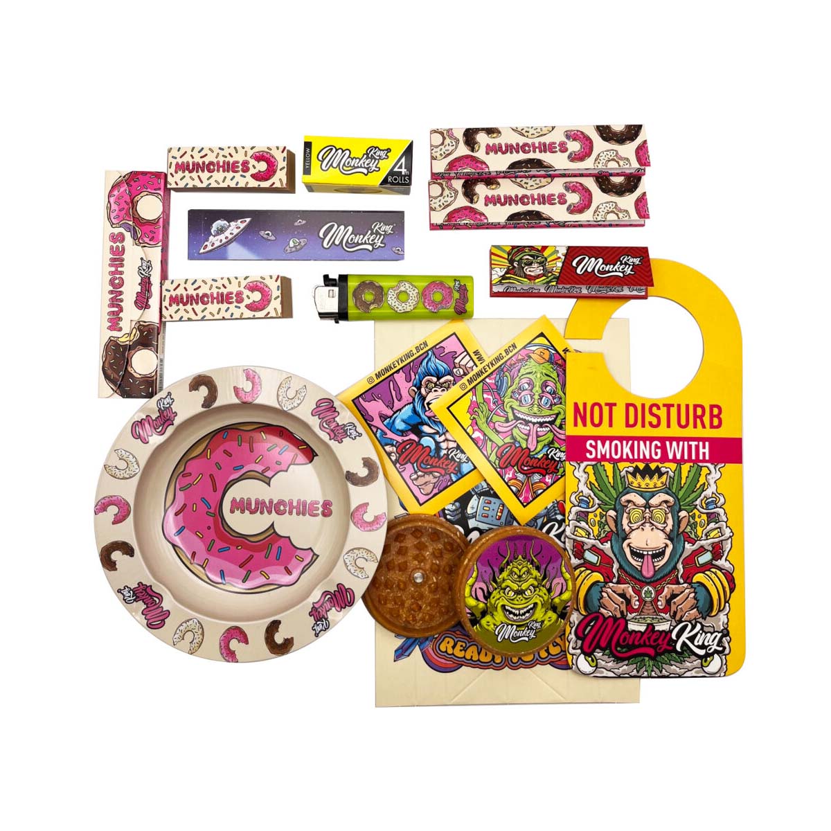 Monkey King Windowed Tin Try Kit: Munchies Ed. - Obrázek 2