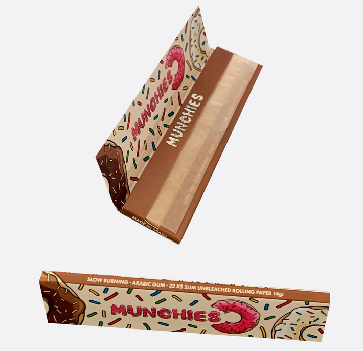 Monkey King Rolling Papers: Munchies Ed. – King Size Unbleached