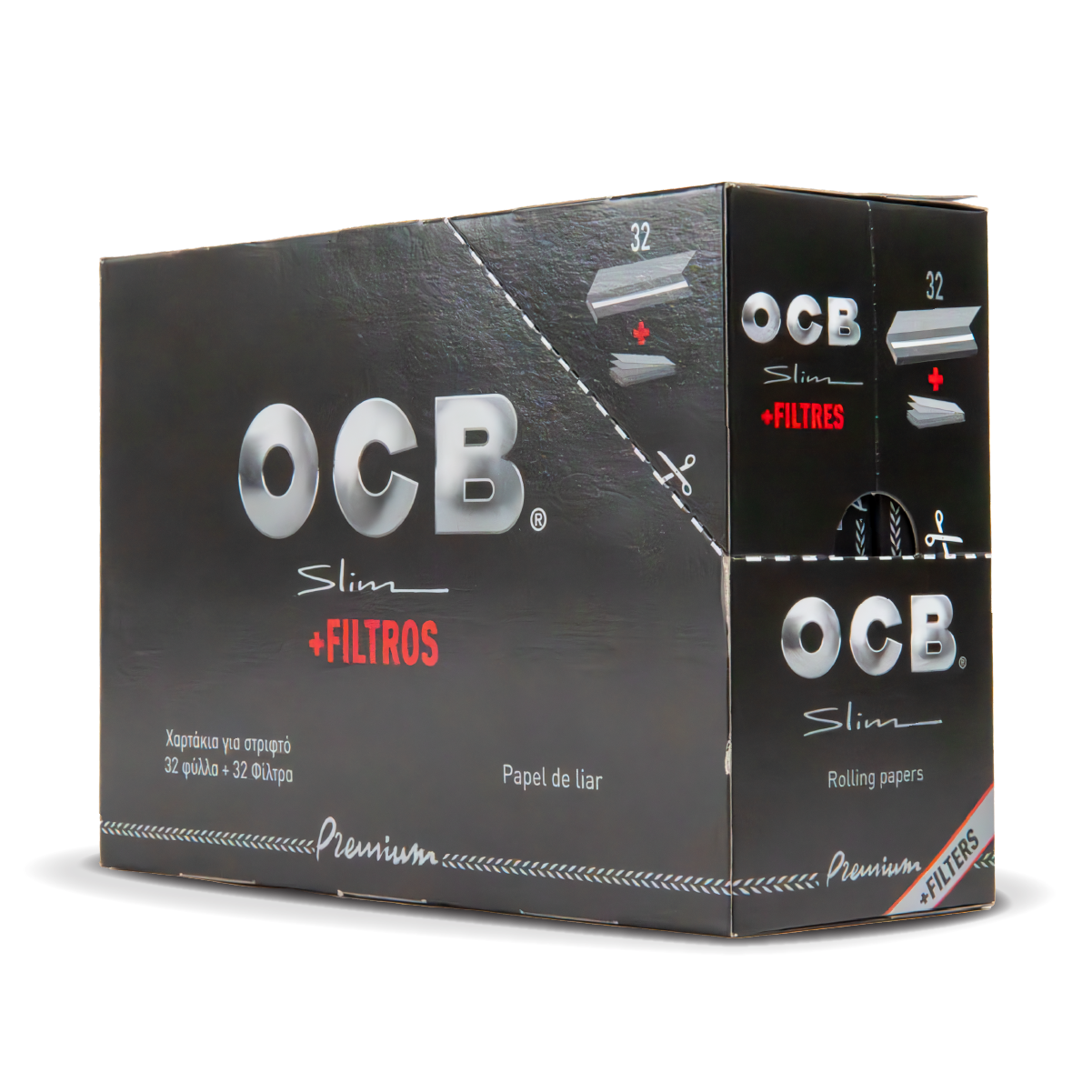 OCB Papírky na balení + filtry: Premium – King Size Slim - Obrázek 2