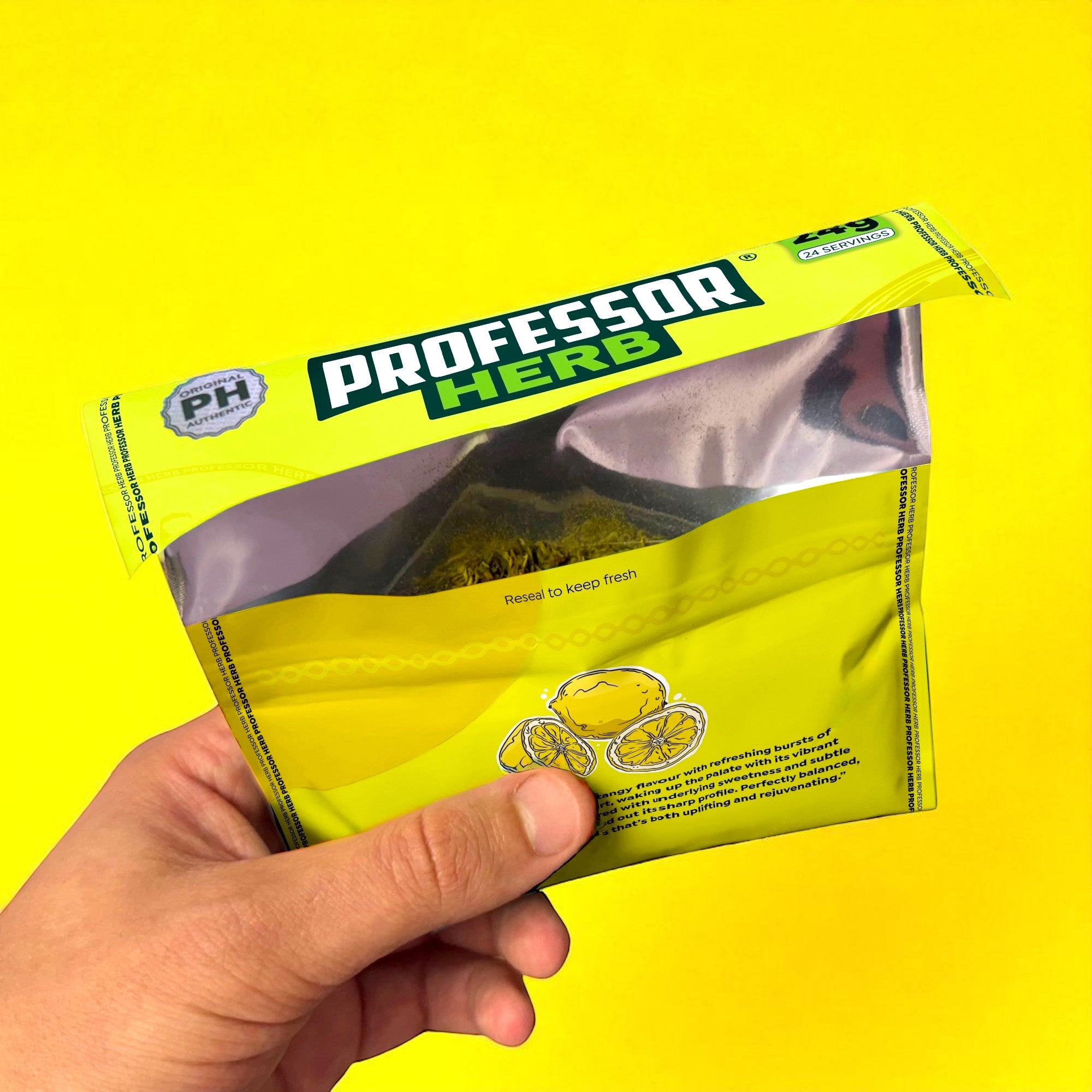 Professor Herb Premium Hemp Blend (24g) – Citron - Obrázek 4