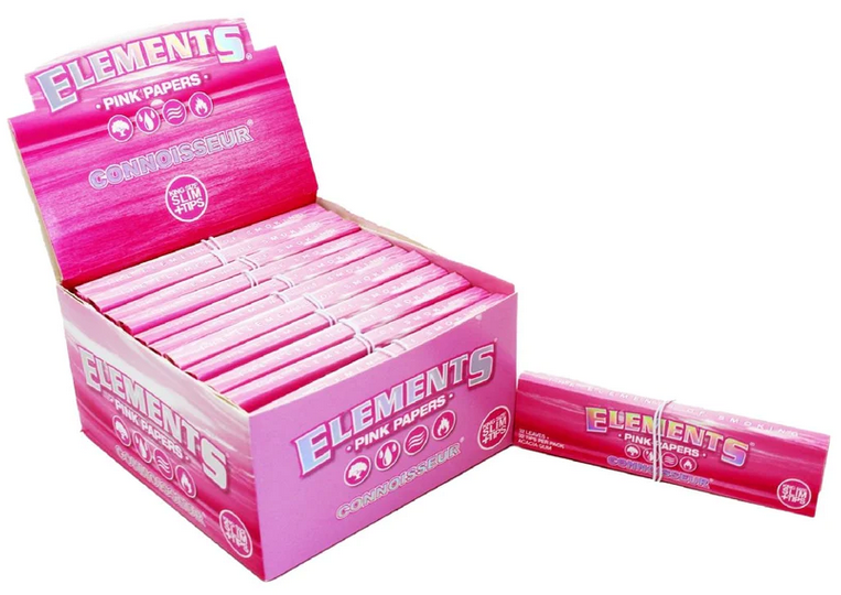 Elements Connoisseur Pink skládací papíry a filtry - Obrázek 2