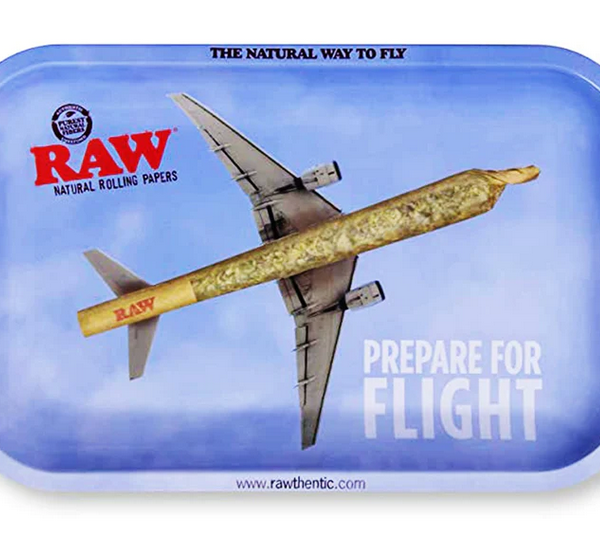 RAW ‘Prepare For Flight’ Rolovací podnos (Malý 11″ x 7″)