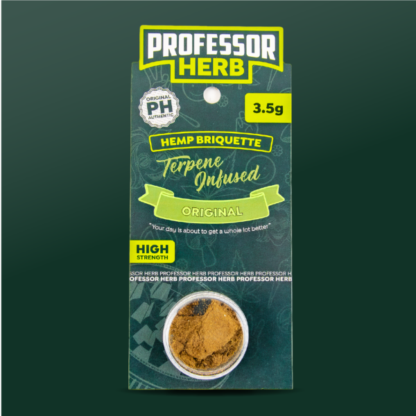 Professor Herb Hemp Briquette Hash (3.5g) – Original