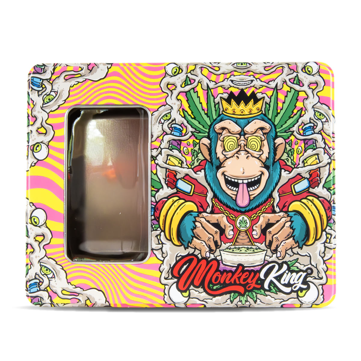 Monkey King Large Metal Storage Box with Window - Obrázek 4