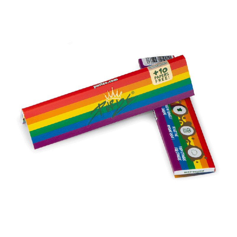 PURIZE® King Size Slim Longpapers – Rainbow