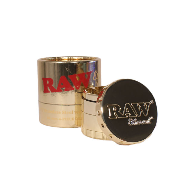 RAW Ethereal Gold 4dílný kovový mlýnek