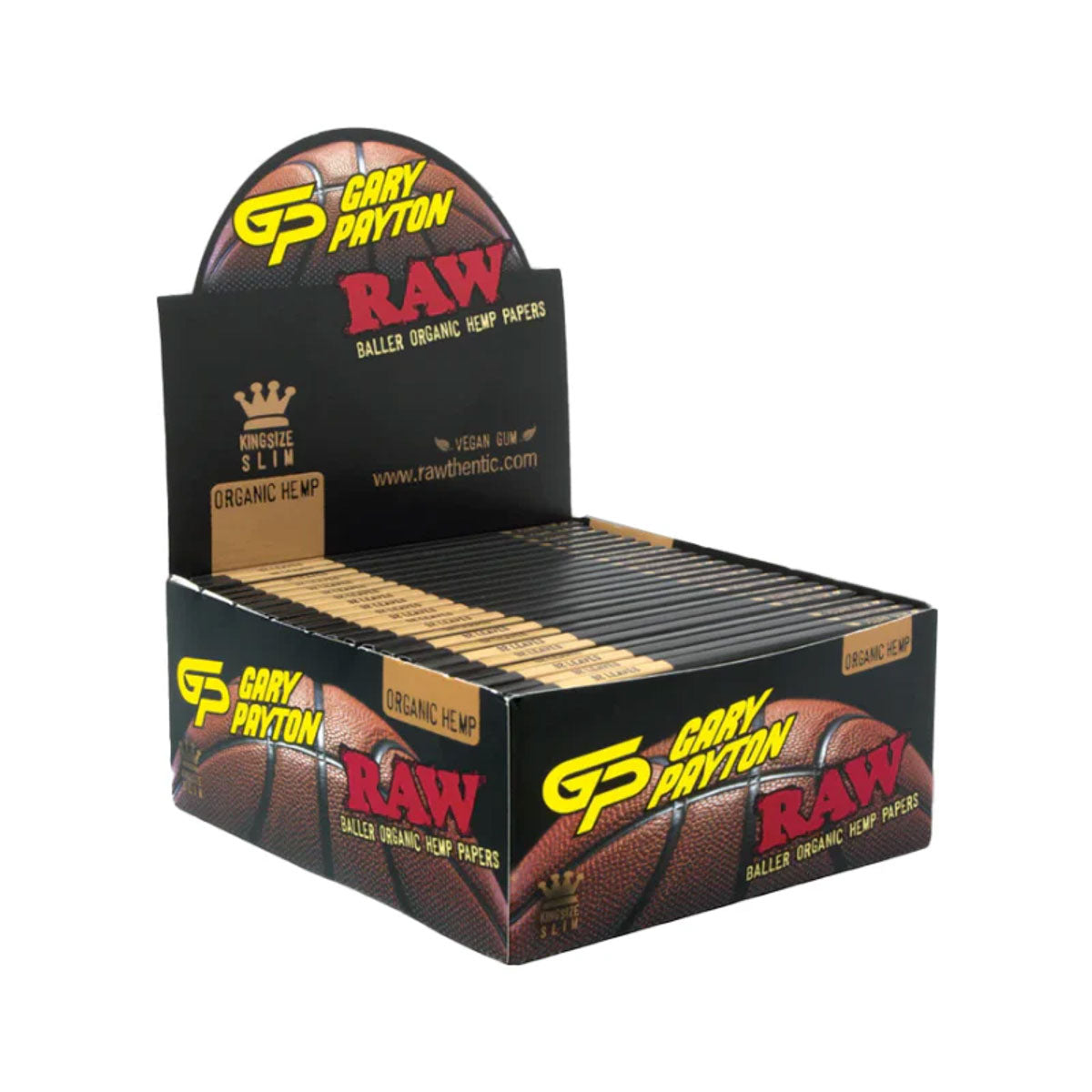 RAW Gary Payton Edition King Size Slim Organic Hemp Papers - Obrázek 3