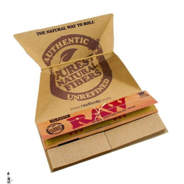 RAW King Size Artesano Classic papíry na rohlizbu a tipy