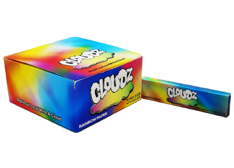 Cloudz King Size Rolling Papers s bočním zámkem - Obrázek 3