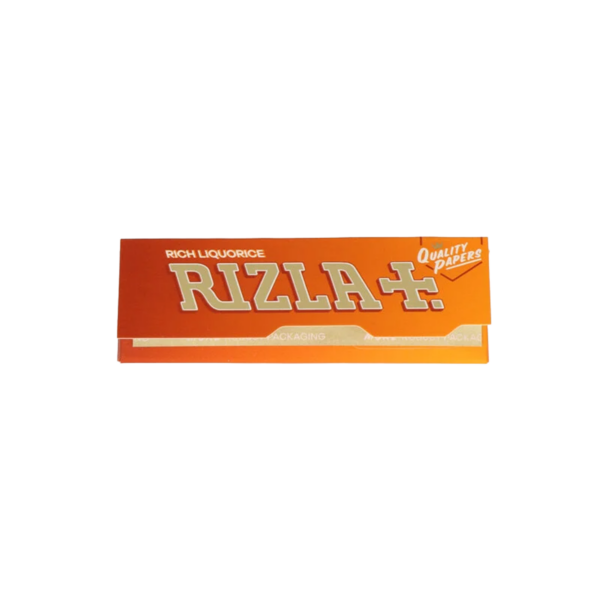 RIZLA Aromatizované papírky na balení: Bohaté lékořice – Regular