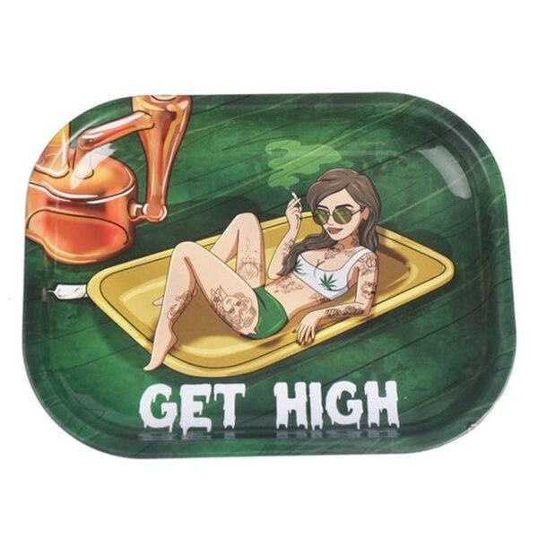 Wise Skies ‘Get High’ malý válečkovací tác