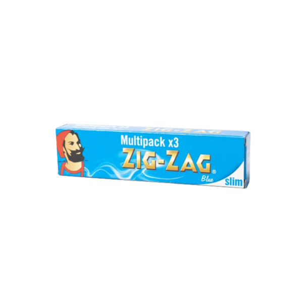 Zig Zag Rolling Papers Multipack: Blue King Size Slim