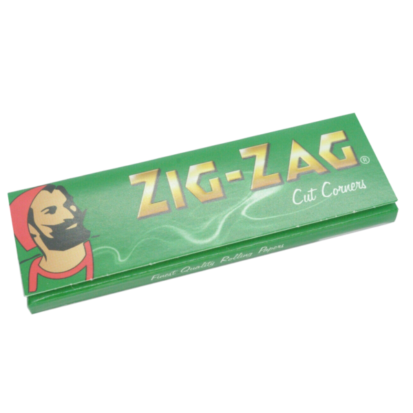 Zig Zag Rolling Papers: Green – Standard