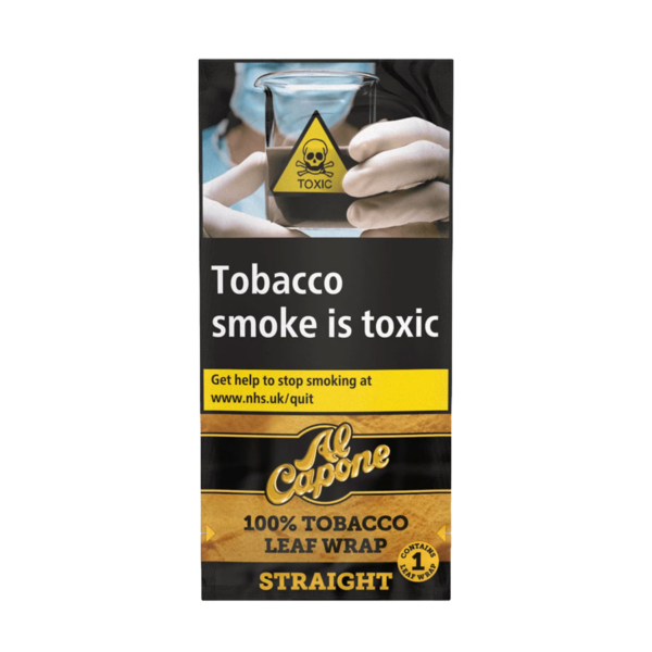 Al Capone Tobacco Leaf Wraps – Straight