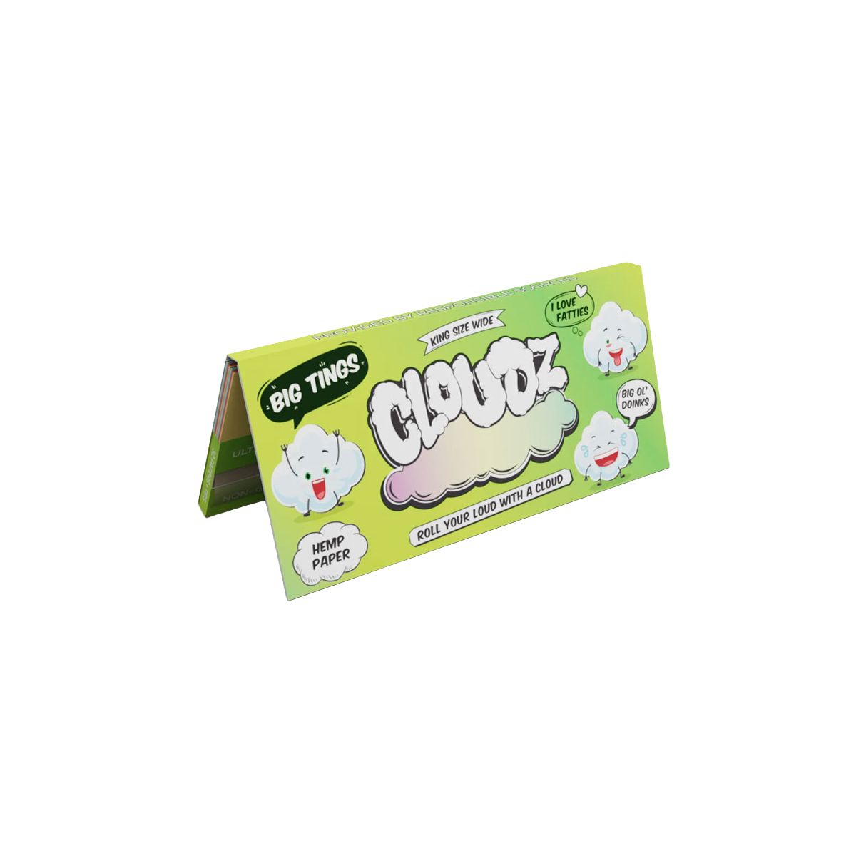Cloudz King Size Wide Rolling Papers - Obrázek 4