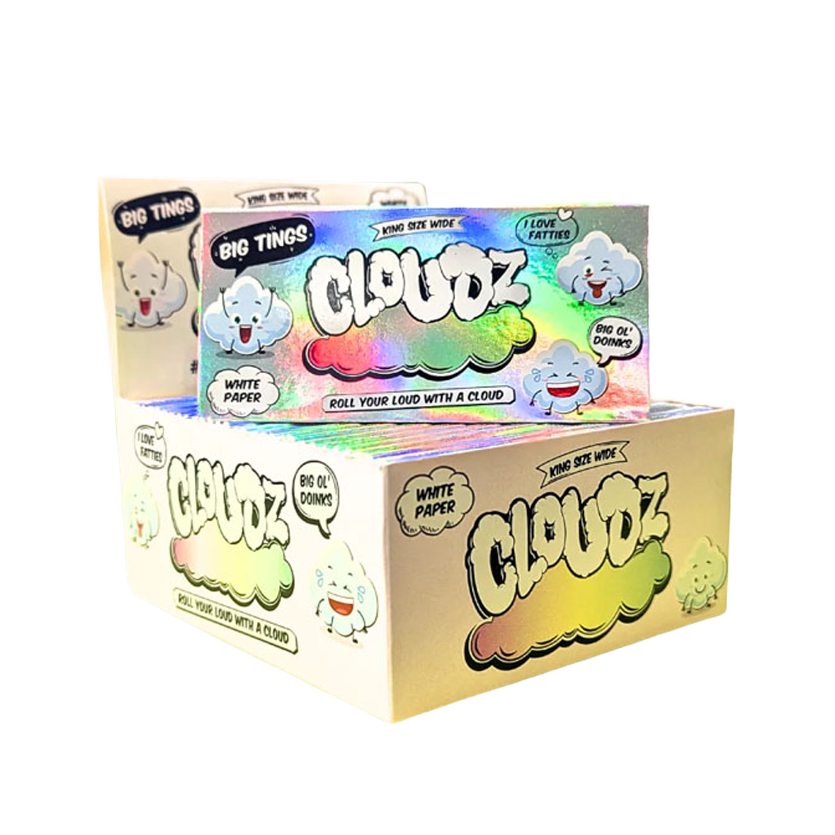 Cloudz King Size Wide Rolling Papers - Obrázek 6