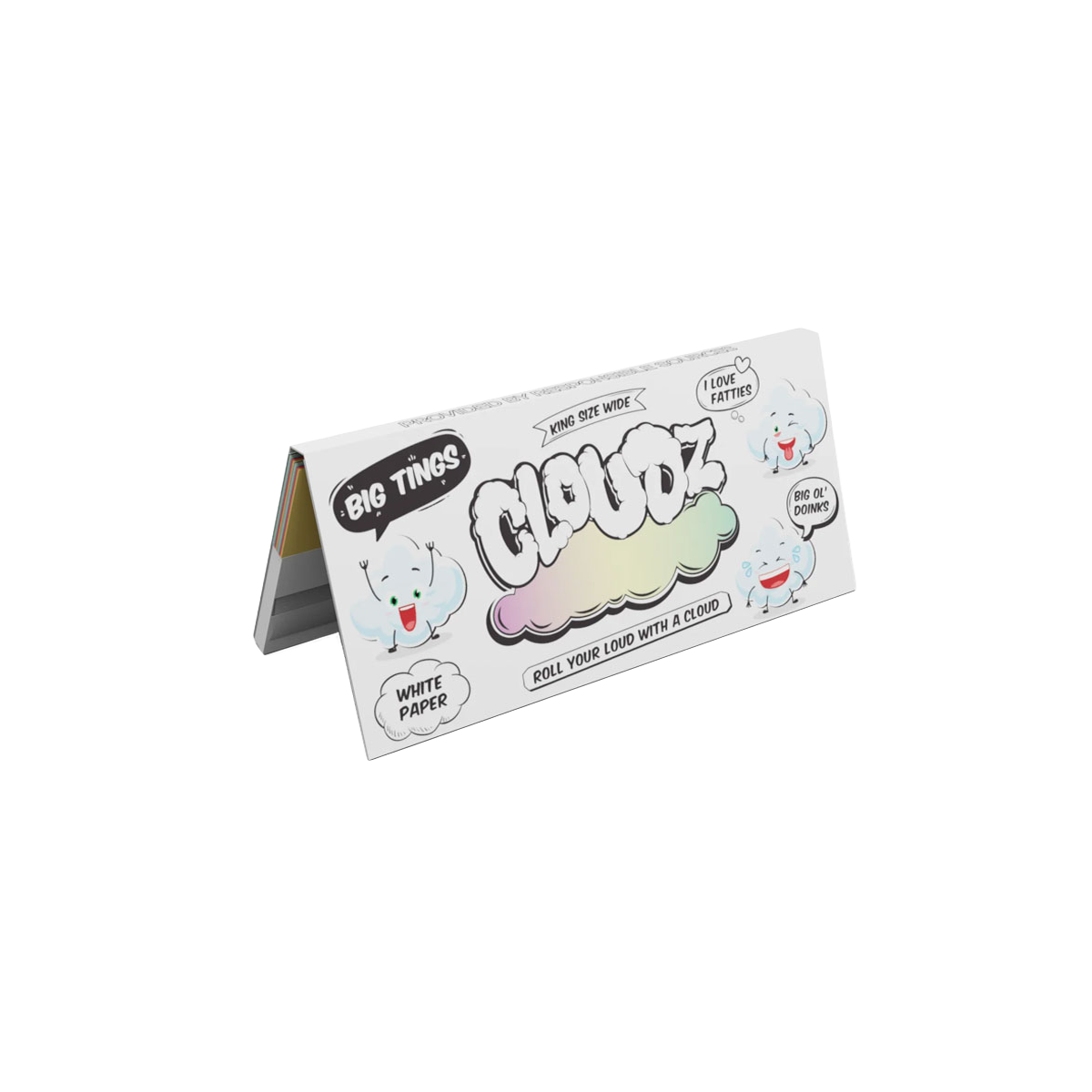 Cloudz King Size Wide Rolling Papers - Obrázek 2