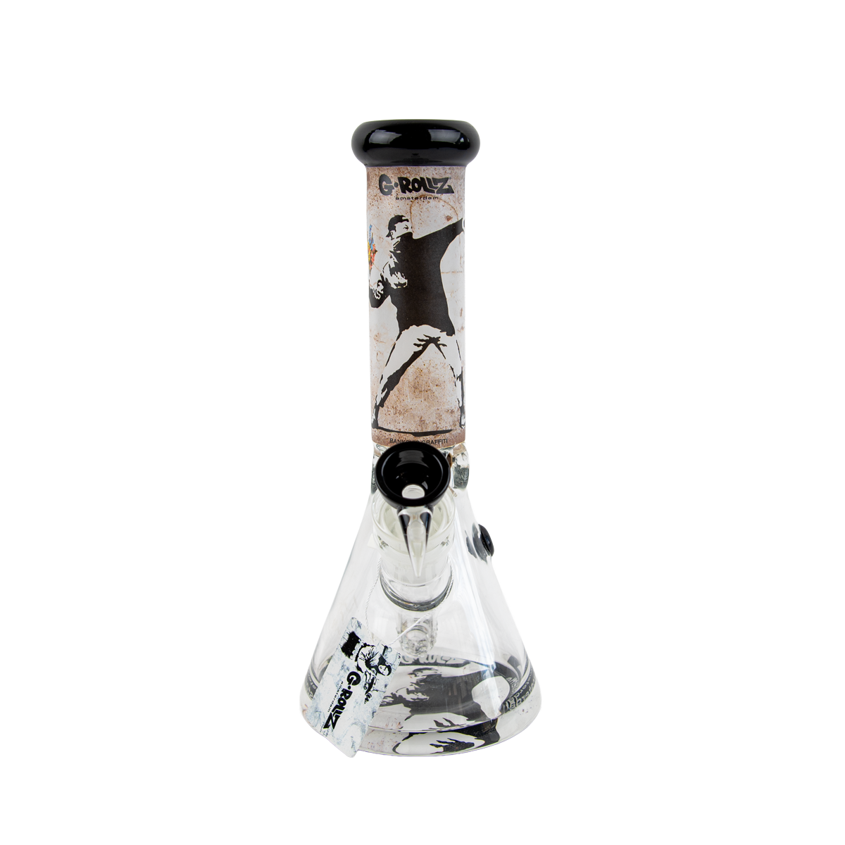 G-Rollz Banksy Glass Bong - Obrázek 3