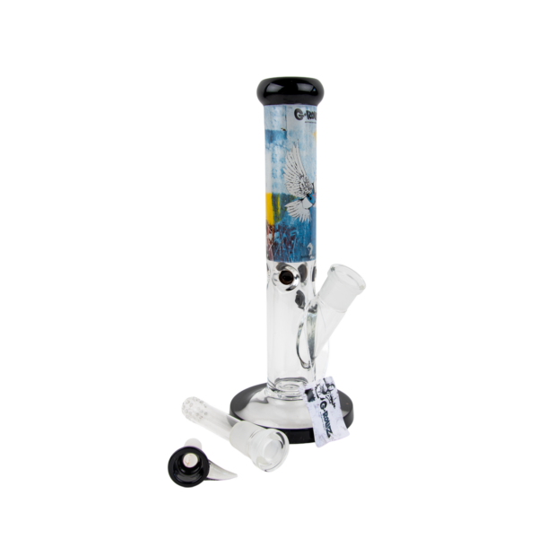 G-Rollz Banksy Glass Bong
