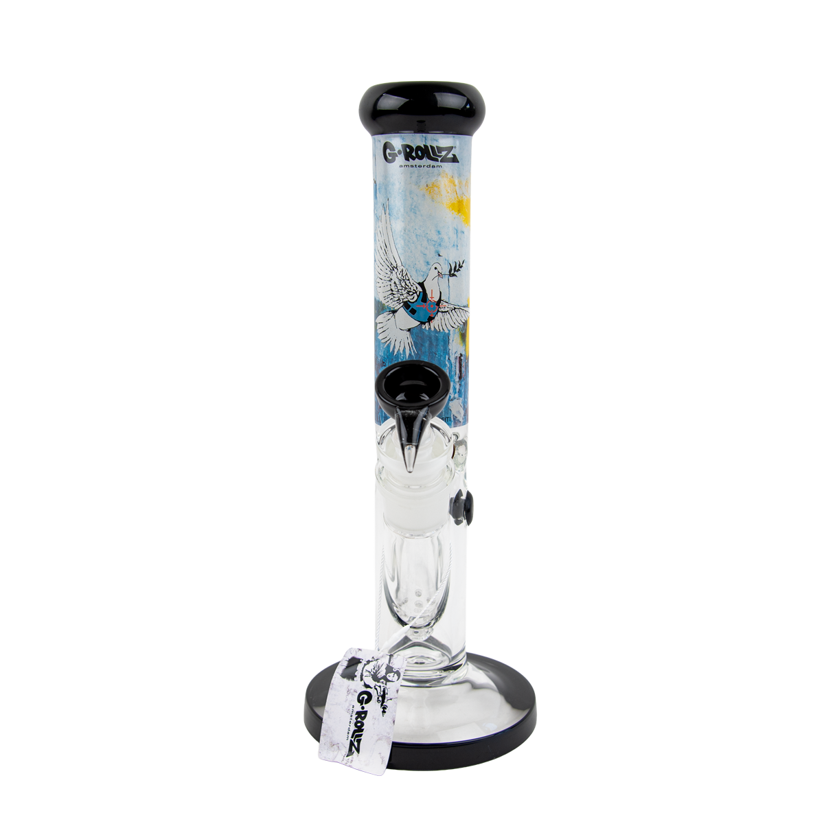 G-Rollz Banksy Glass Bong - Obrázek 2