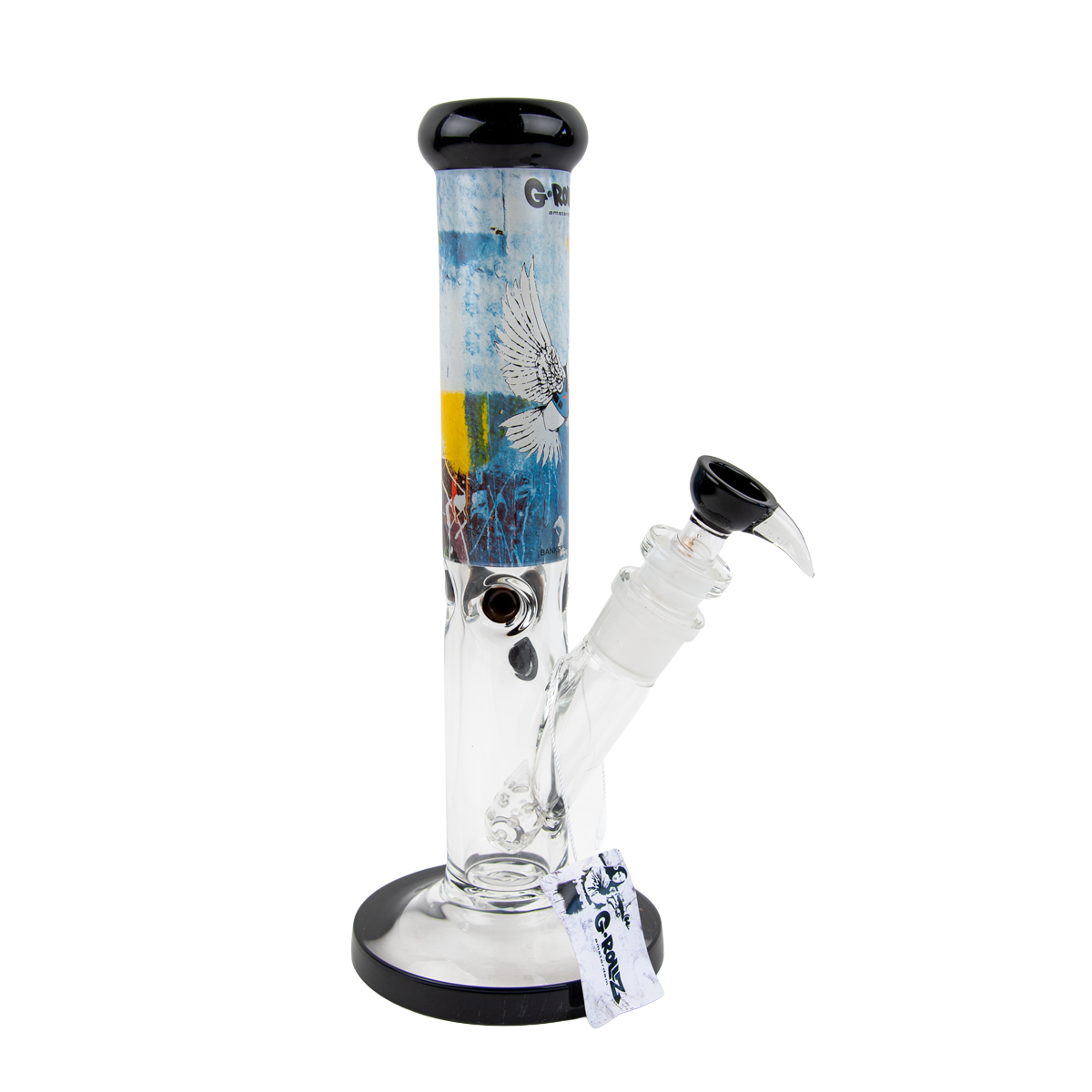G-Rollz Banksy Glass Bong - Obrázek 5